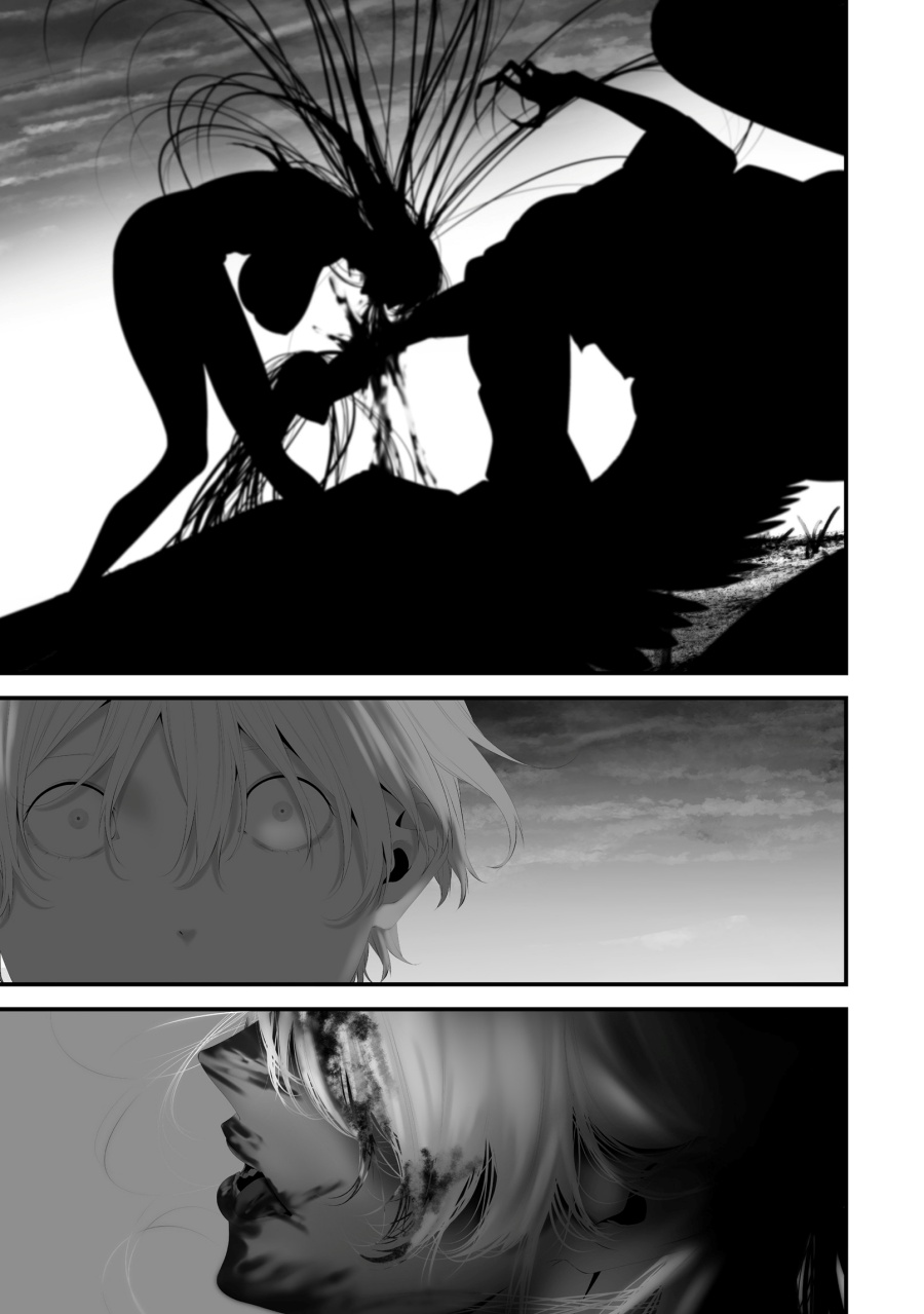 Halaman 17 dari Hachigatsu Kokonoka Boku wa Kimi ni Kuwareru. Chapter 45