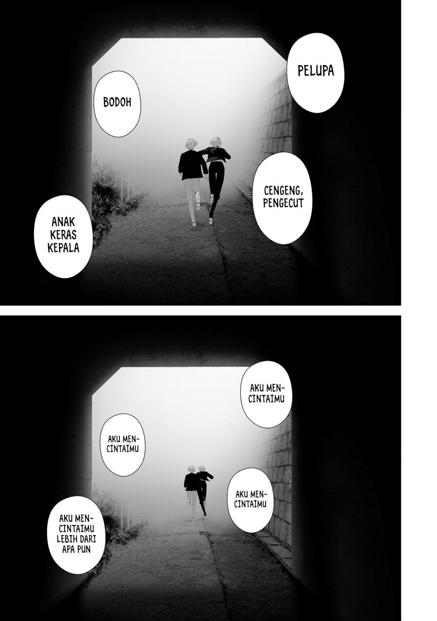 Halaman 9 dari Hachigatsu Kokonoka Boku wa Kimi ni Kuwareru. Chapter 45