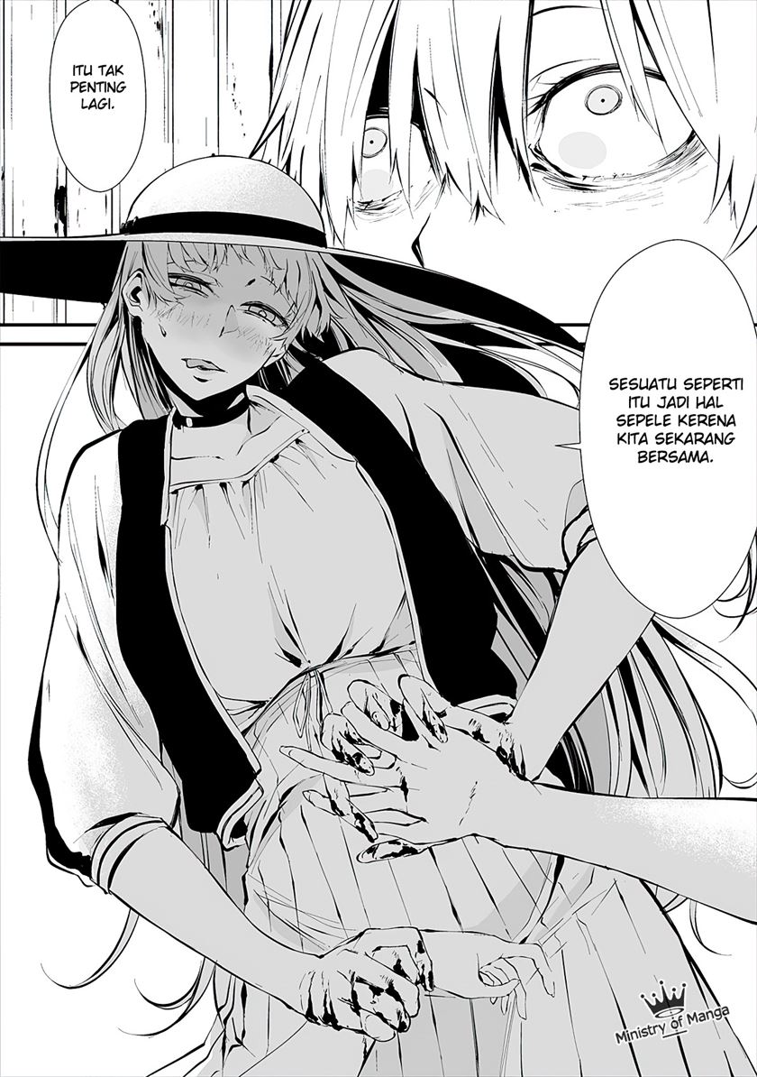 Halaman 18 dari Hachigatsu Kokonoka Boku wa Kimi ni Kuwareru. Chapter 7