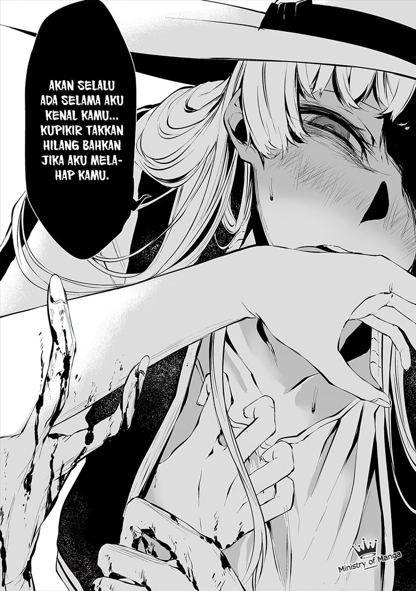 Halaman 20 dari Hachigatsu Kokonoka Boku wa Kimi ni Kuwareru. Chapter 7