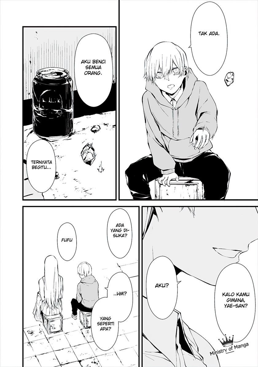 Halaman 3 dari Hachigatsu Kokonoka Boku wa Kimi ni Kuwareru. Chapter 7