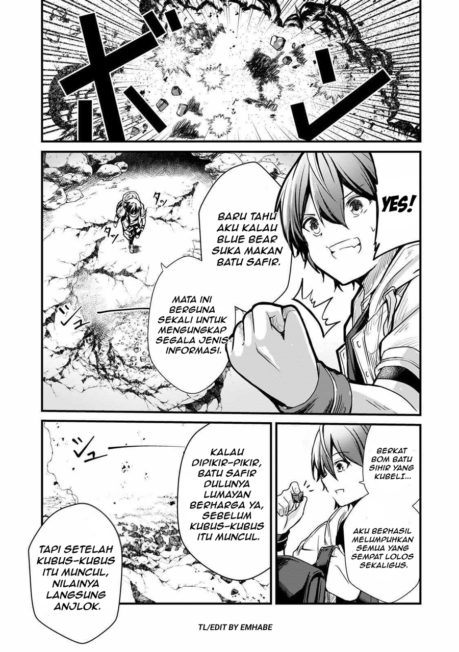 Hai no Sekai wa Kami no Me de Irozuku: Ore dake Mieru Status de, Saijaku kara Saikyou e Kakeagaru chapter 12 halaman 14