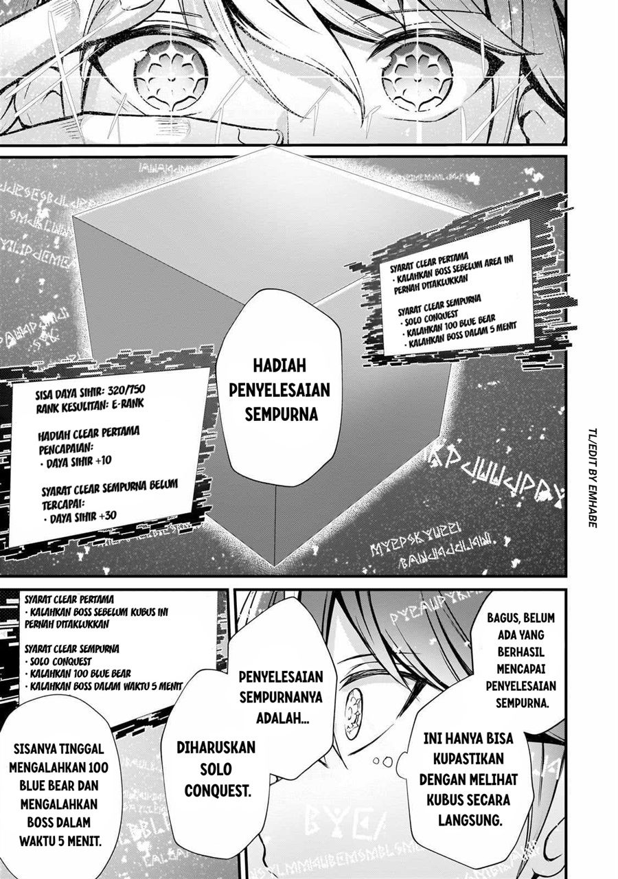 Hai no Sekai wa Kami no Me de Irozuku: Ore dake Mieru Status de, Saijaku kara Saikyou e Kakeagaru chapter 12 halaman 6
