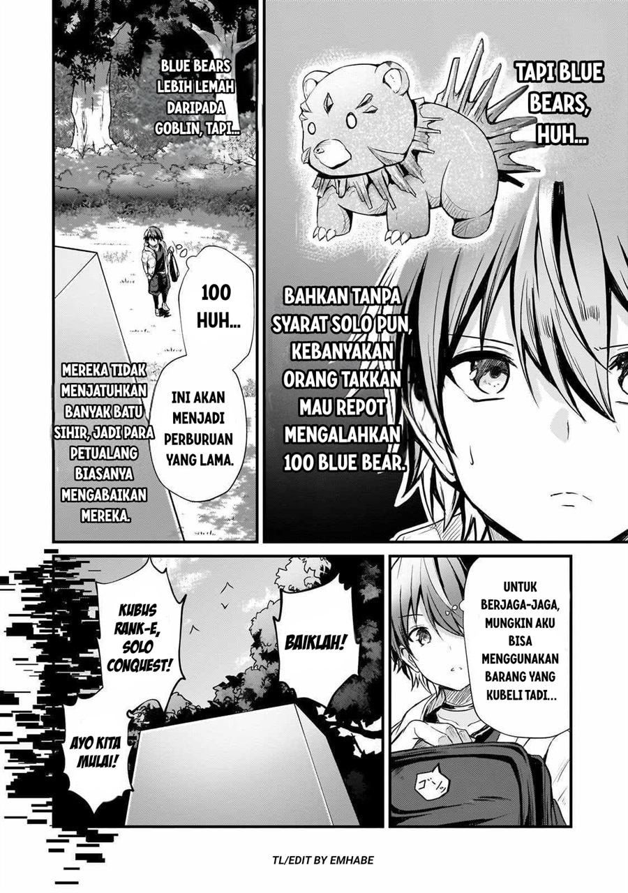 Hai no Sekai wa Kami no Me de Irozuku: Ore dake Mieru Status de, Saijaku kara Saikyou e Kakeagaru chapter 12 halaman 7