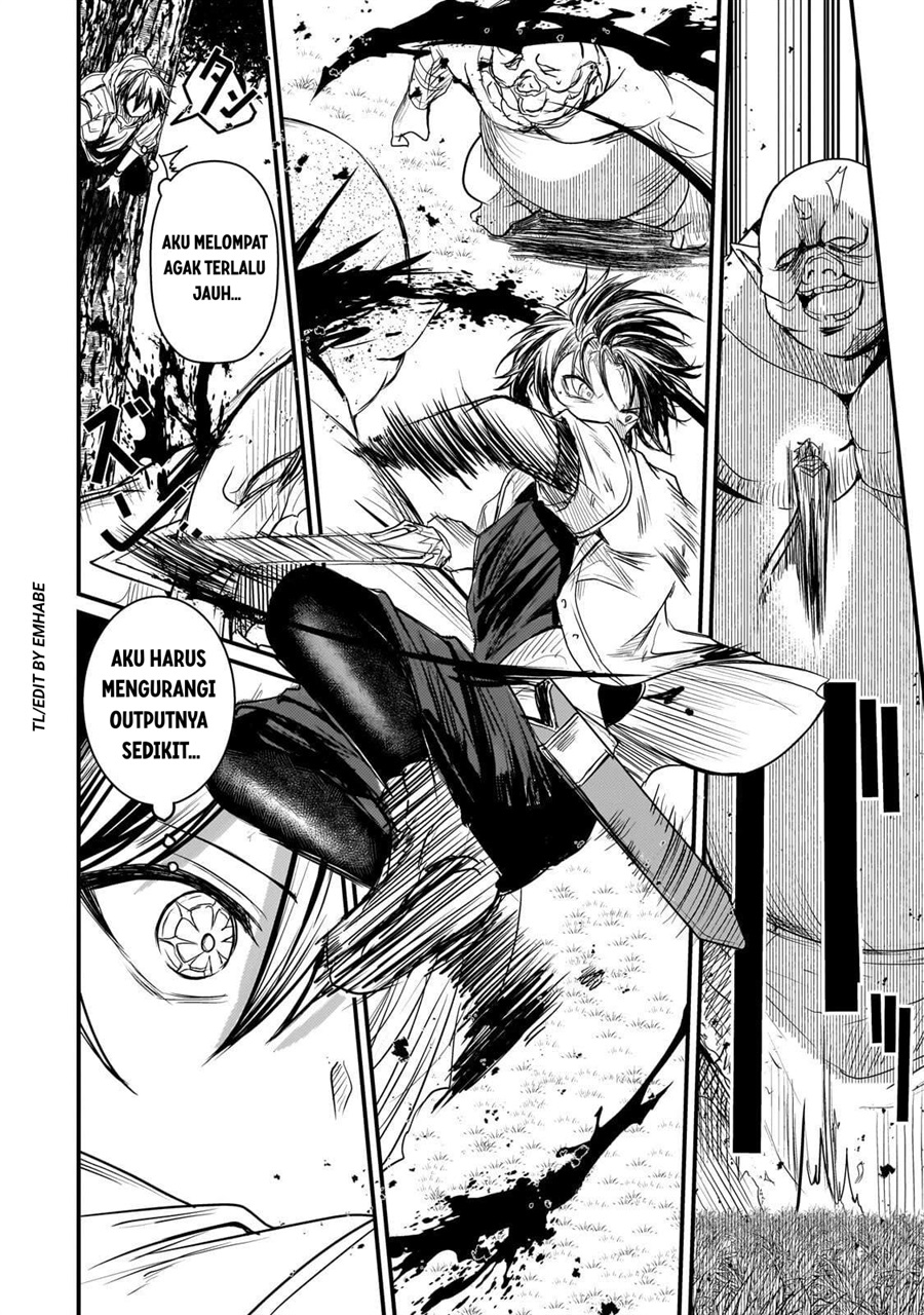 Hai no Sekai wa Kami no Me de Irozuku: Ore dake Mieru Status de, Saijaku kara Saikyou e Kakeagaru chapter 16 halaman 13