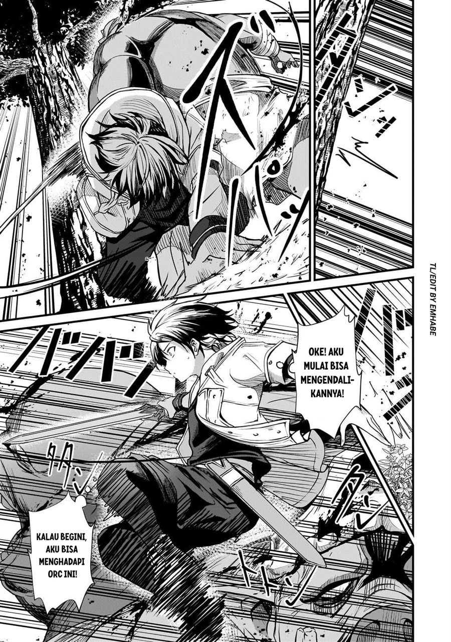 Hai no Sekai wa Kami no Me de Irozuku: Ore dake Mieru Status de, Saijaku kara Saikyou e Kakeagaru chapter 16 halaman 14