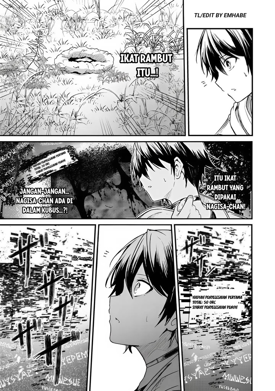 Hai no Sekai wa Kami no Me de Irozuku: Ore dake Mieru Status de, Saijaku kara Saikyou e Kakeagaru chapter 16 halaman 22