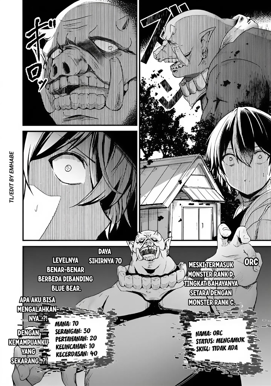 Hai no Sekai wa Kami no Me de Irozuku: Ore dake Mieru Status de, Saijaku kara Saikyou e Kakeagaru chapter 16 halaman 7