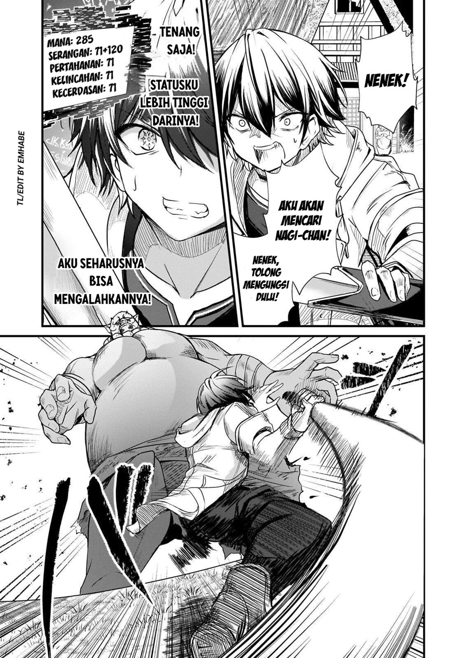 Hai no Sekai wa Kami no Me de Irozuku: Ore dake Mieru Status de, Saijaku kara Saikyou e Kakeagaru chapter 16 halaman 8