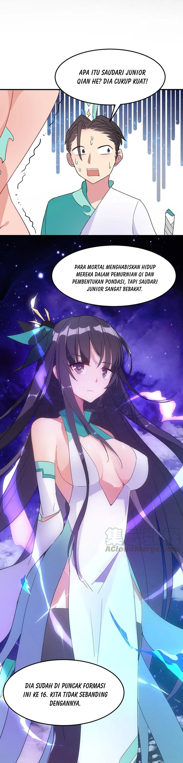 Halaman 15 dari Handling the Demoness and Saintess Chapter 1