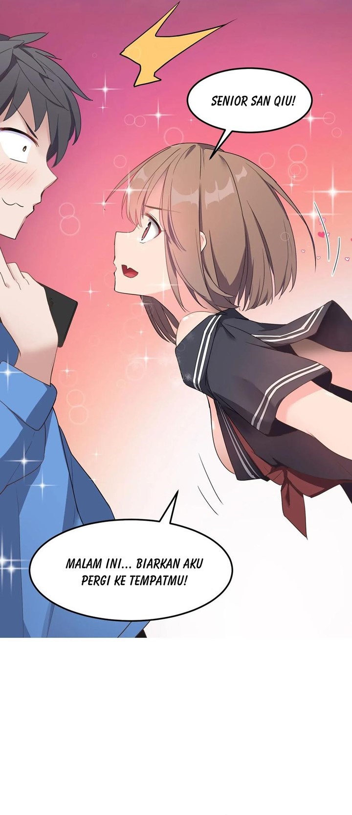 Halaman 45 dari Handling the Demoness and Saintess Chapter 1