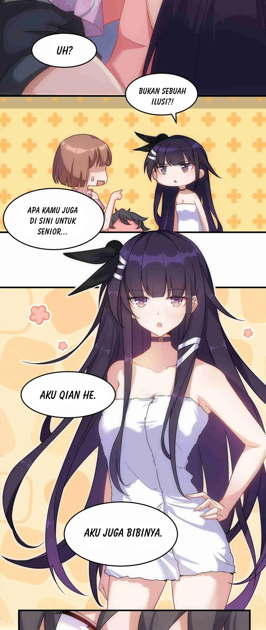 Halaman 29 dari Handling the Demoness and Saintess Chapter 2