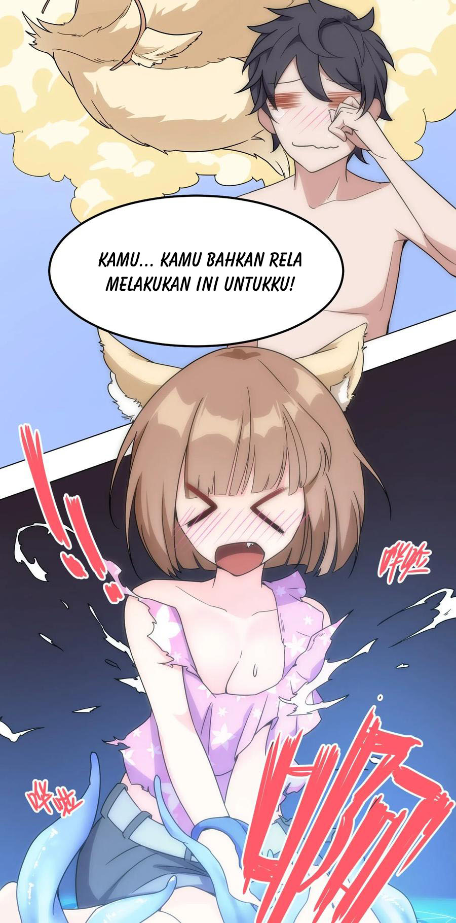 Halaman 41 dari Handling the Demoness and Saintess Chapter 2