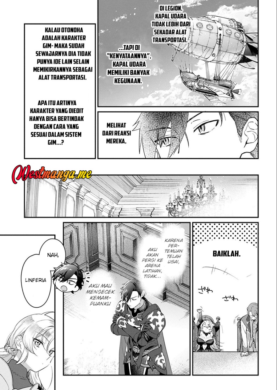 Halaman 6 dari Haou ni Natte kara Isekai ni Kite Shimatta! ~Edit shita Game Character-tachi to Isekai o Juurin suru Ore Haou~ Chapter 2.2