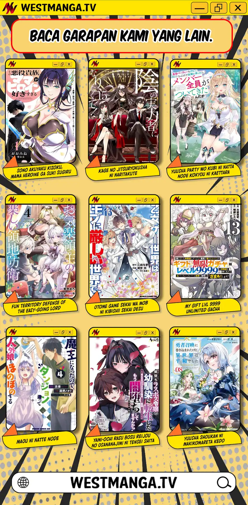 Halaman 13 dari Haou ni Natte kara Isekai ni Kite Shimatta! ~Edit shita Game Character-tachi to Isekai o Juurin suru Ore Haou~ Chapter 3.2
