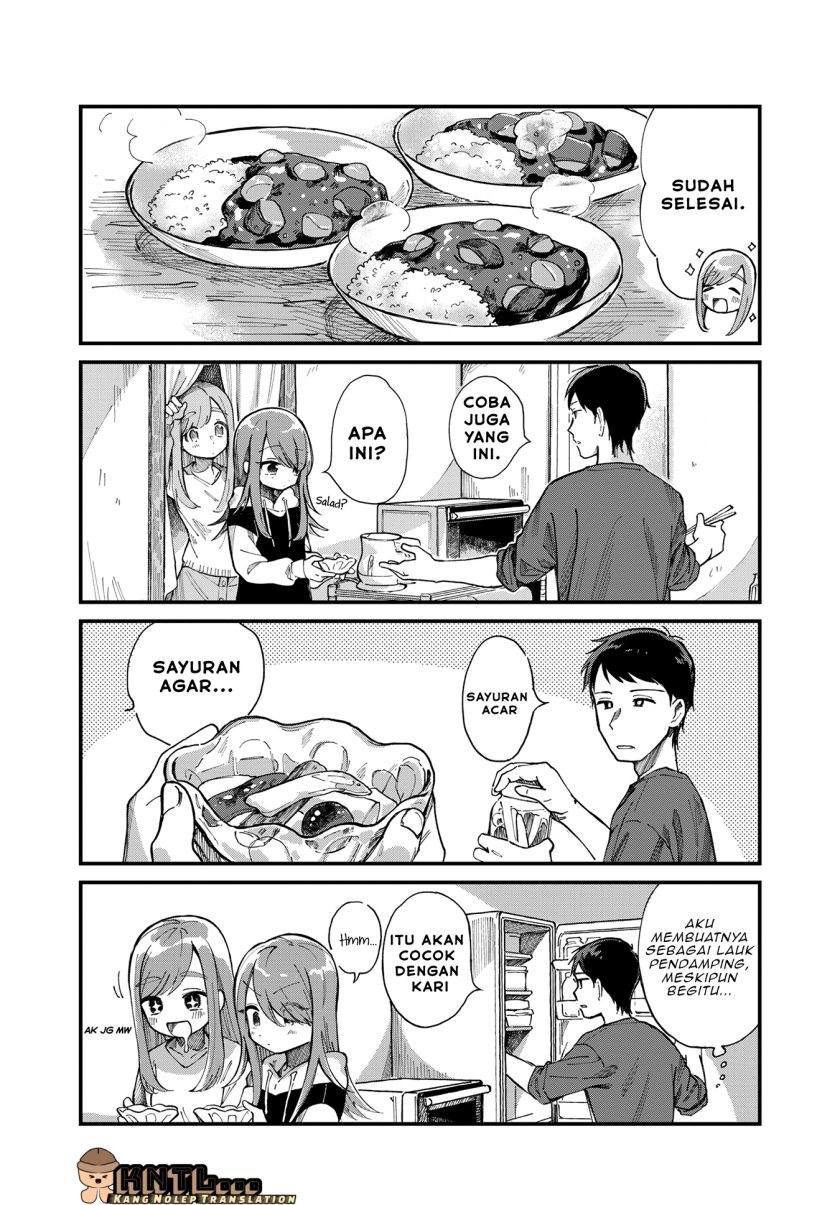 Halaman 11 dari Harapeko Oyako to Motokare Yanushi Chapter 1