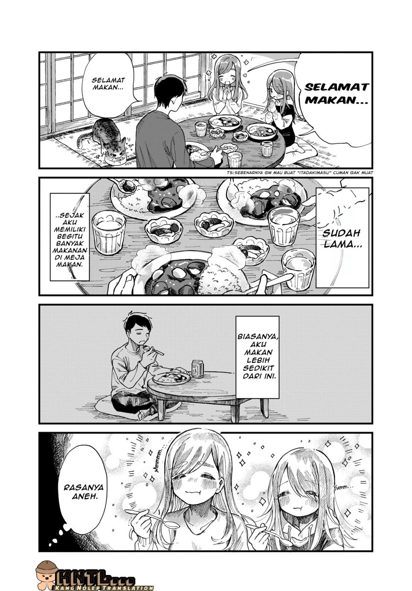 Halaman 12 dari Harapeko Oyako to Motokare Yanushi Chapter 1
