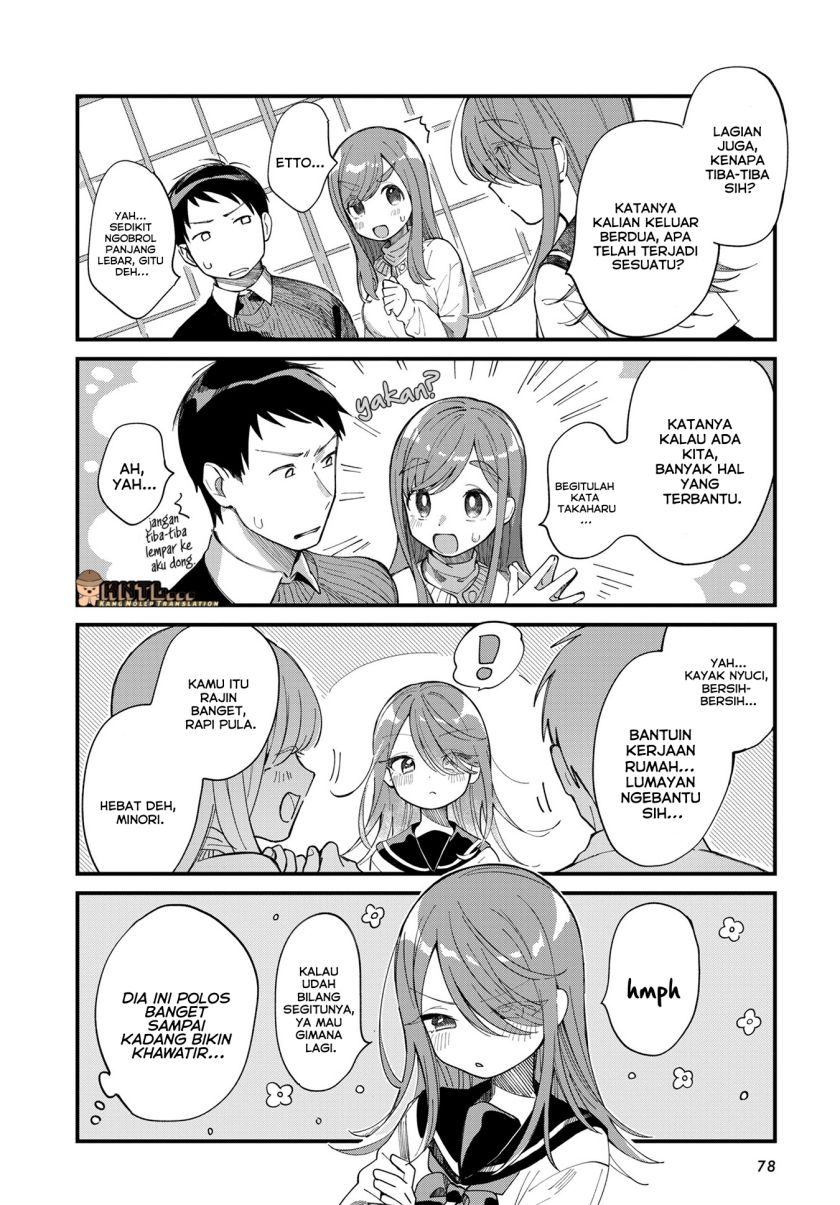 Halaman 9 dari Harapeko Oyako to Motokare Yanushi Chapter 11