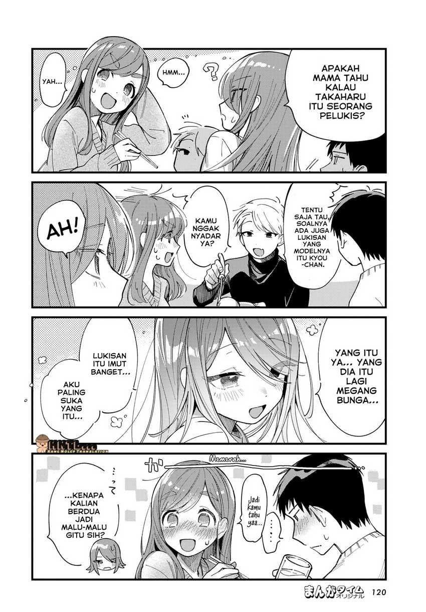 Halaman 9 dari Harapeko Oyako to Motokare Yanushi Chapter 13