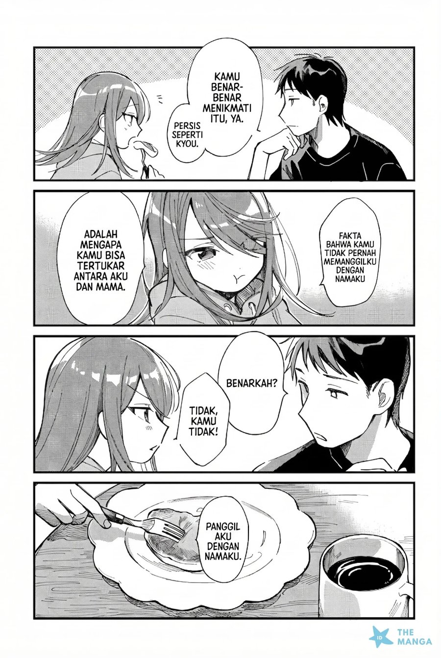 Halaman 10 dari Harapeko Oyako to Motokare Yanushi Chapter 15