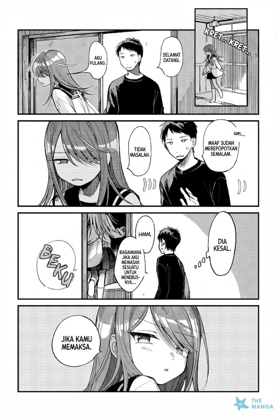 Halaman 3 dari Harapeko Oyako to Motokare Yanushi Chapter 15