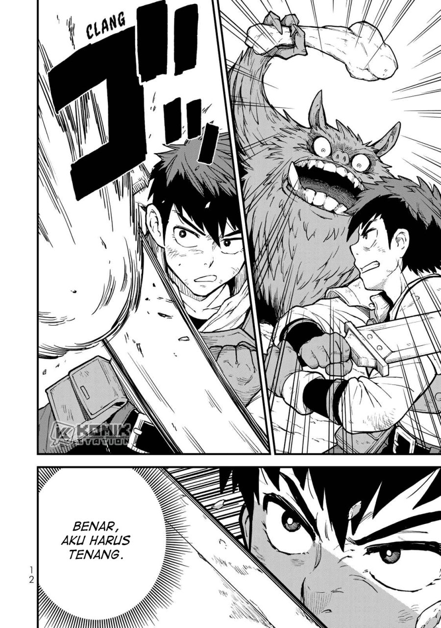Halaman 10 dari Hazure Skill "Level Up" no Sei de Party wo Tsuihousareta Shounen wa, Level wo Agete Butsuri de Naguru Chapter 1