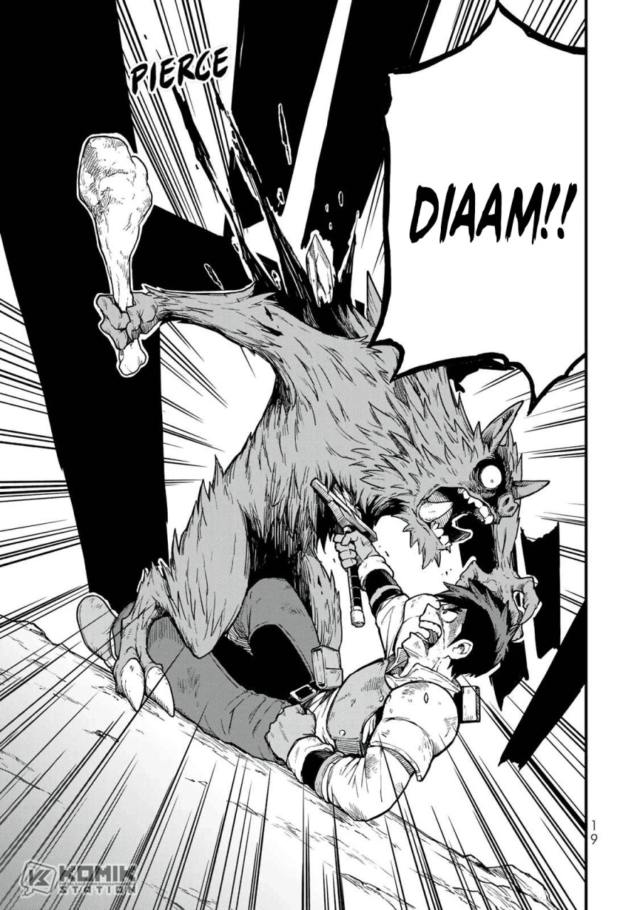 Halaman 16 dari Hazure Skill "Level Up" no Sei de Party wo Tsuihousareta Shounen wa, Level wo Agete Butsuri de Naguru Chapter 1
