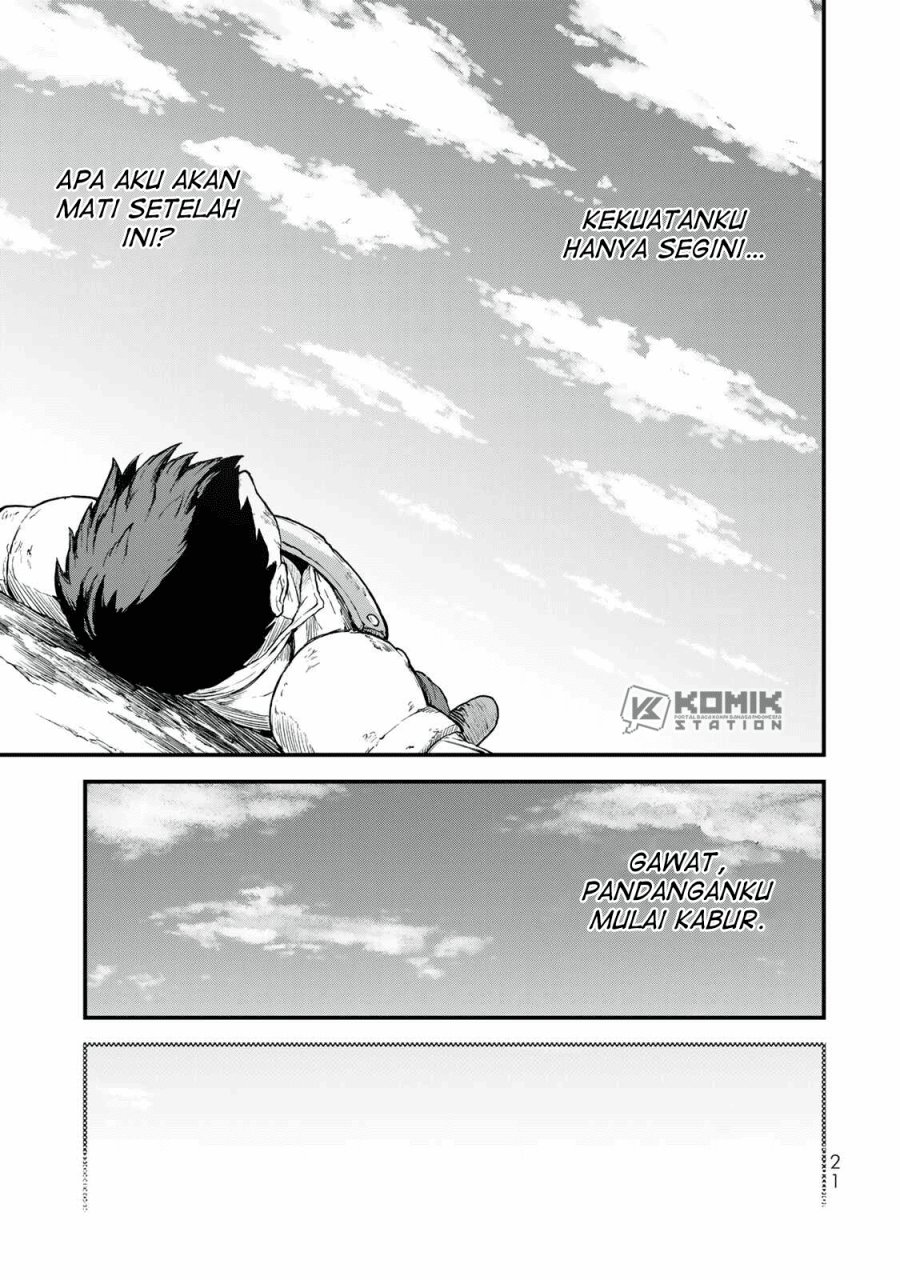 Halaman 18 dari Hazure Skill "Level Up" no Sei de Party wo Tsuihousareta Shounen wa, Level wo Agete Butsuri de Naguru Chapter 1
