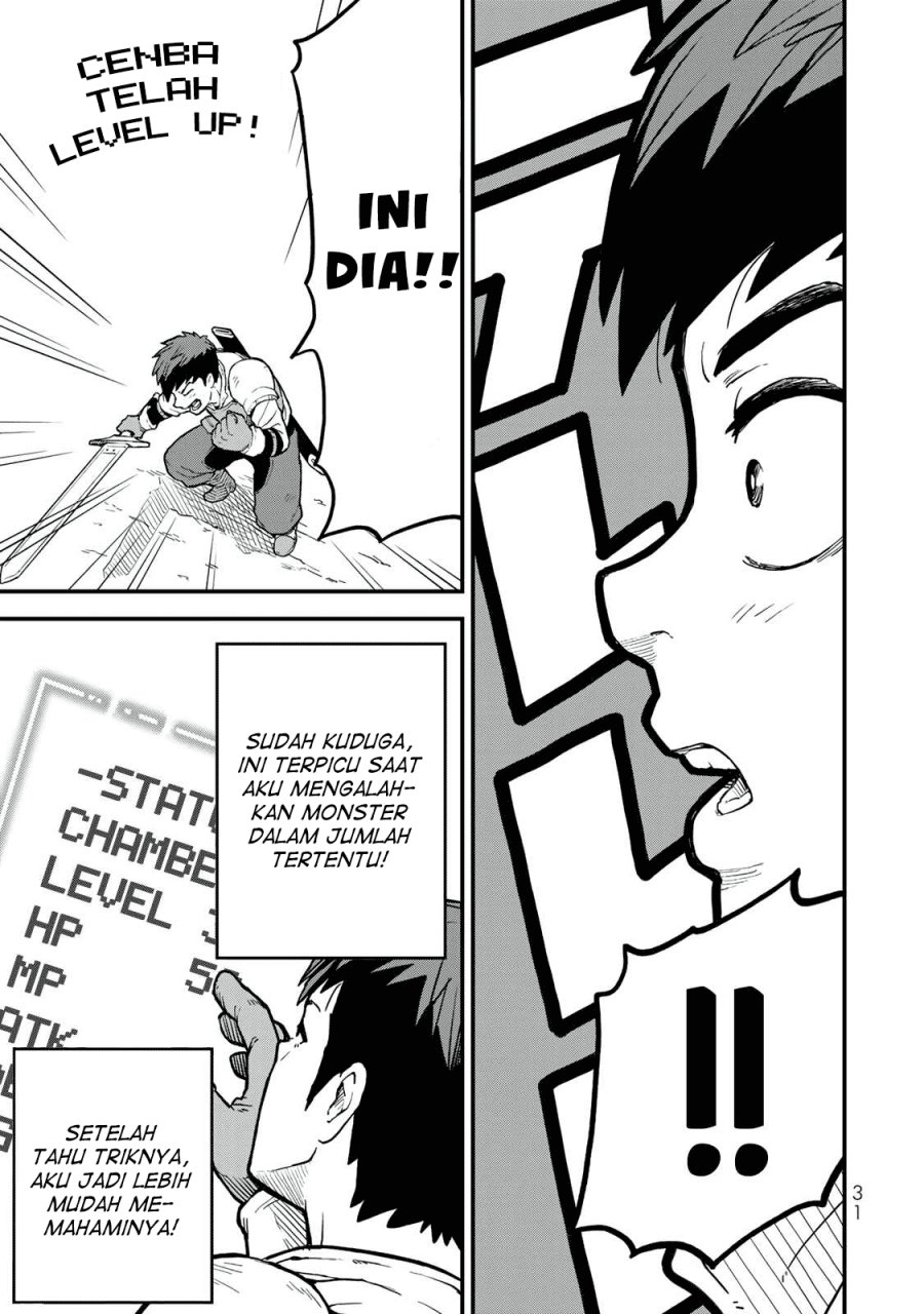 Halaman 28 dari Hazure Skill "Level Up" no Sei de Party wo Tsuihousareta Shounen wa, Level wo Agete Butsuri de Naguru Chapter 1