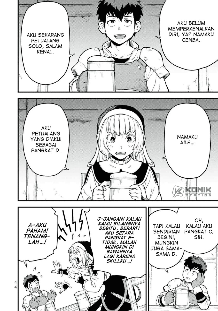 Halaman 41 dari Hazure Skill "Level Up" no Sei de Party wo Tsuihousareta Shounen wa, Level wo Agete Butsuri de Naguru Chapter 1