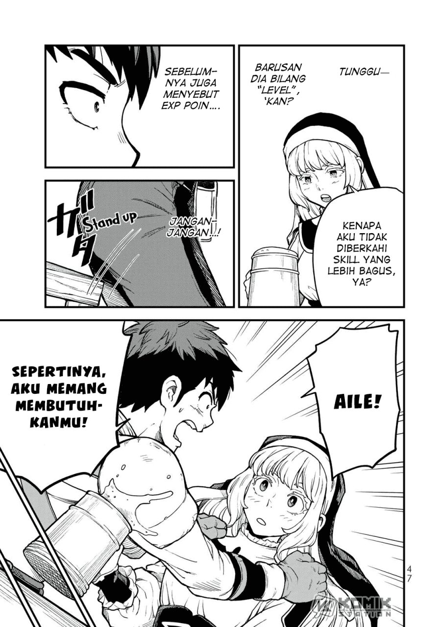 Halaman 44 dari Hazure Skill "Level Up" no Sei de Party wo Tsuihousareta Shounen wa, Level wo Agete Butsuri de Naguru Chapter 1