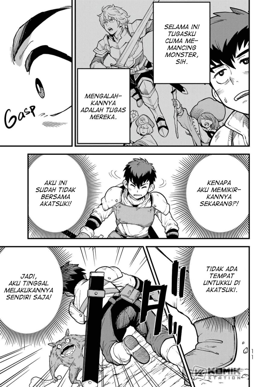 Halaman 9 dari Hazure Skill "Level Up" no Sei de Party wo Tsuihousareta Shounen wa, Level wo Agete Butsuri de Naguru Chapter 1