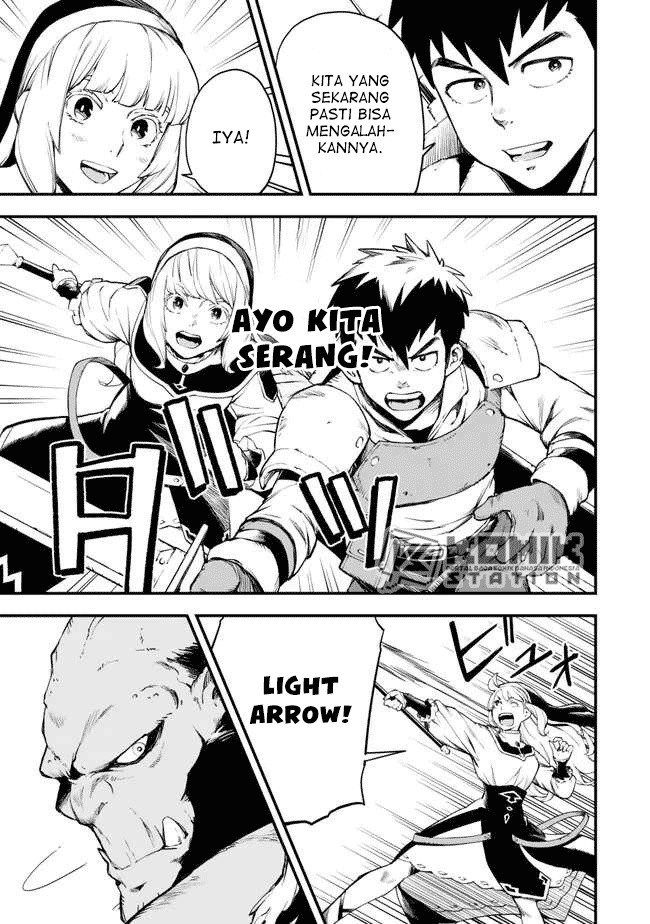 Halaman 12 dari Hazure Skill "Level Up" no Sei de Party wo Tsuihousareta Shounen wa, Level wo Agete Butsuri de Naguru Chapter 4