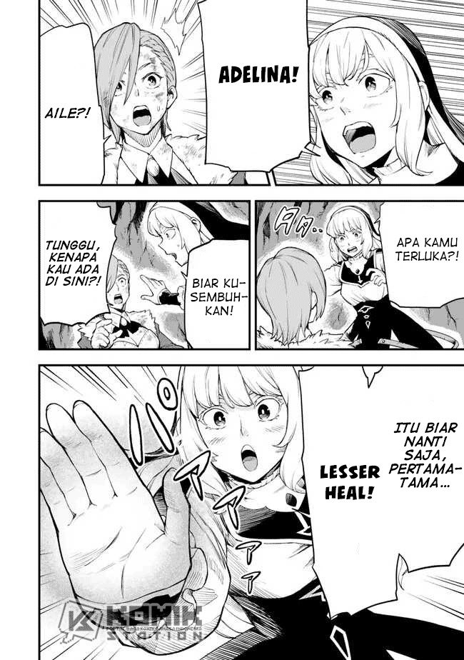 Halaman 26 dari Hazure Skill "Level Up" no Sei de Party wo Tsuihousareta Shounen wa, Level wo Agete Butsuri de Naguru Chapter 4