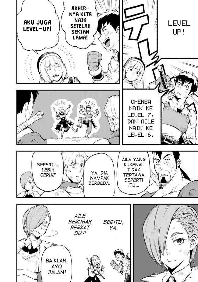 Halaman 32 dari Hazure Skill "Level Up" no Sei de Party wo Tsuihousareta Shounen wa, Level wo Agete Butsuri de Naguru Chapter 4