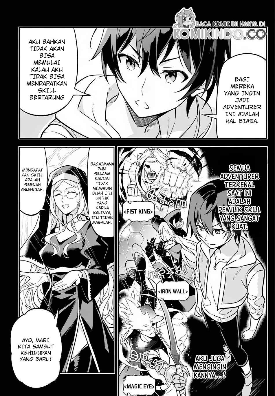 Halaman 11 dari Hazure Skill "Kinomi Master": Skill no Mi (Tabetara Shinu) o Mugen ni Taberareru You ni Natta Ken ni tsuite Chapter 1.1