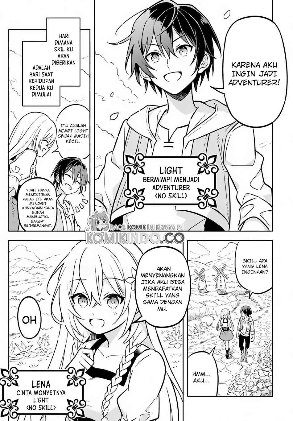Halaman 3 dari Hazure Skill "Kinomi Master": Skill no Mi (Tabetara Shinu) o Mugen ni Taberareru You ni Natta Ken ni tsuite Chapter 1.1