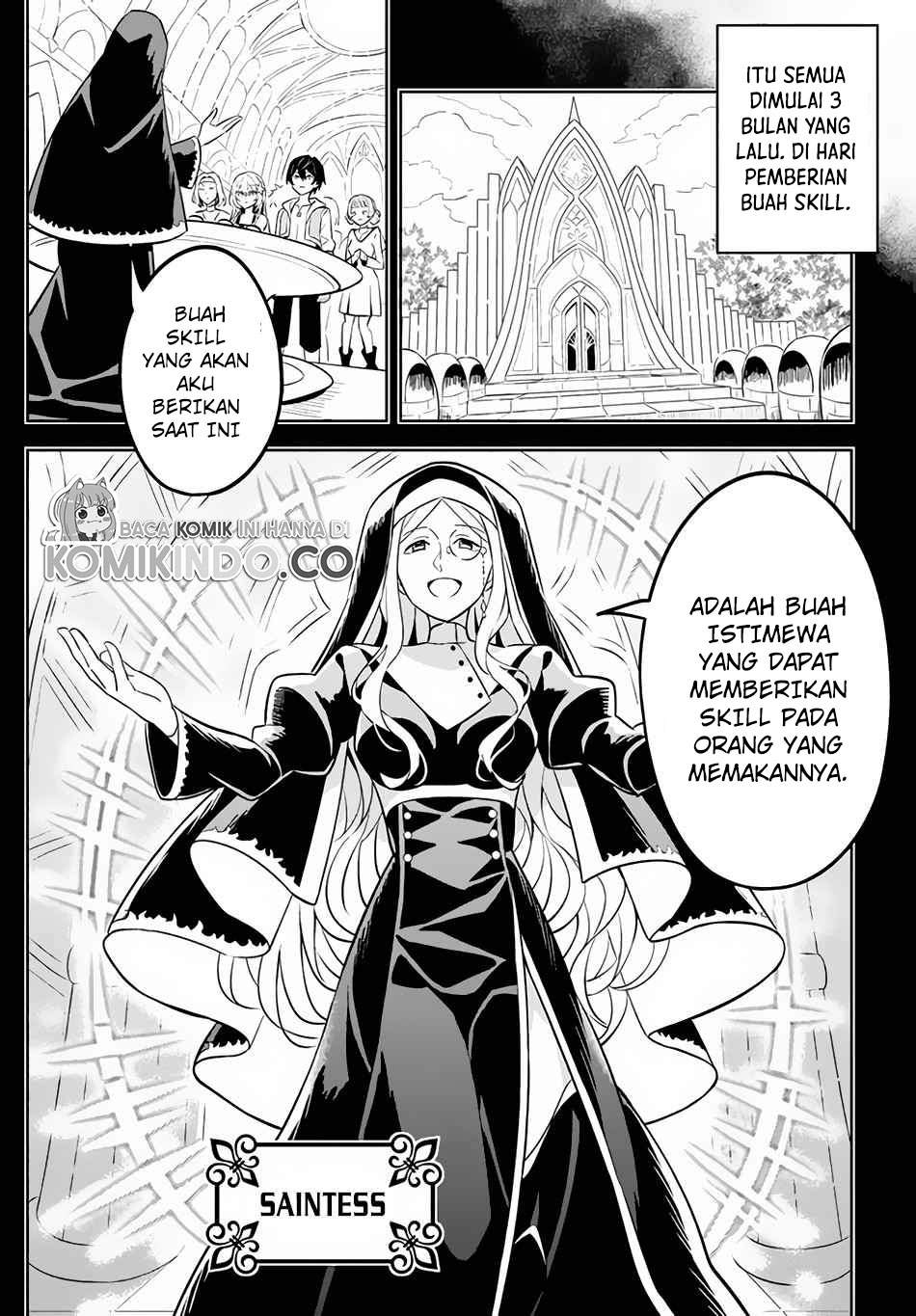 Halaman 8 dari Hazure Skill "Kinomi Master": Skill no Mi (Tabetara Shinu) o Mugen ni Taberareru You ni Natta Ken ni tsuite Chapter 1.1