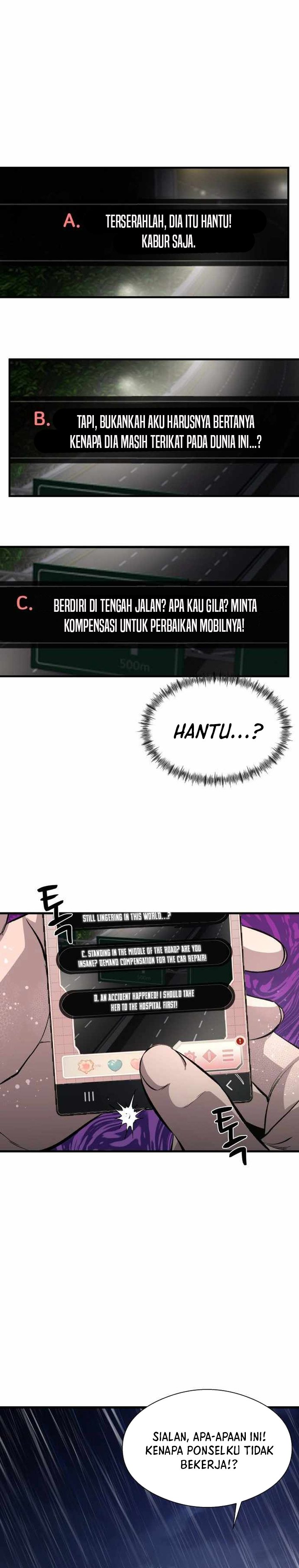 Halaman 42 dari Heart-Pounding Ghostly Poem Chapter 1