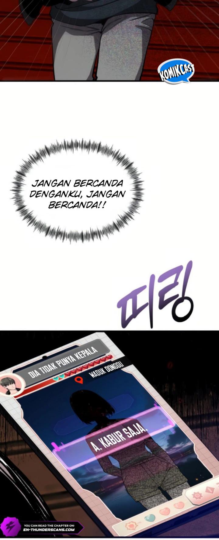 Halaman 16 dari Heart-Pounding Ghostly Poem Chapter 10