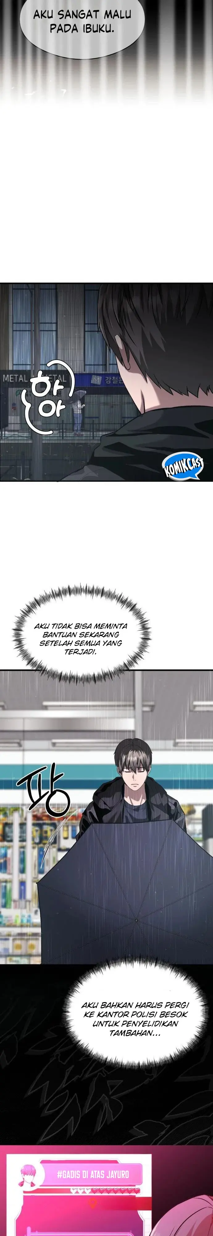 Halaman 11 dari Heart-Pounding Ghostly Poem Chapter 12