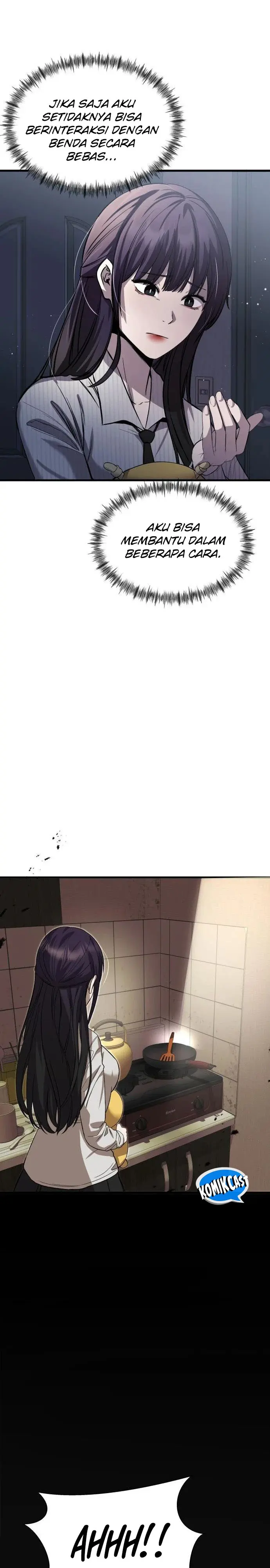 Halaman 17 dari Heart-Pounding Ghostly Poem Chapter 12