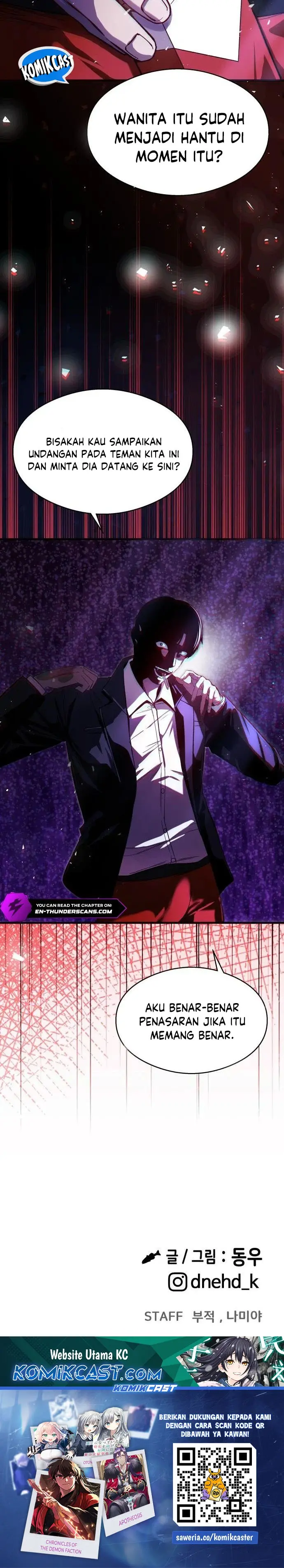 Halaman 43 dari Heart-Pounding Ghostly Poem Chapter 12
