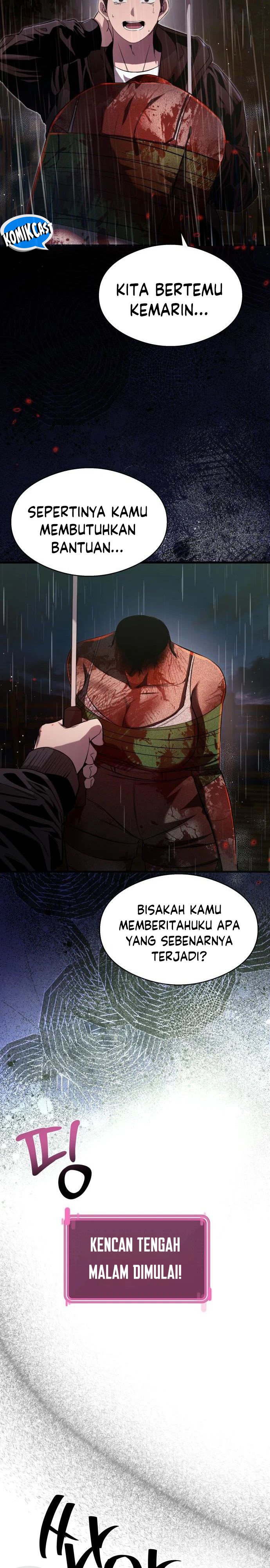 Halaman 21 dari Heart-Pounding Ghostly Poem Chapter 13