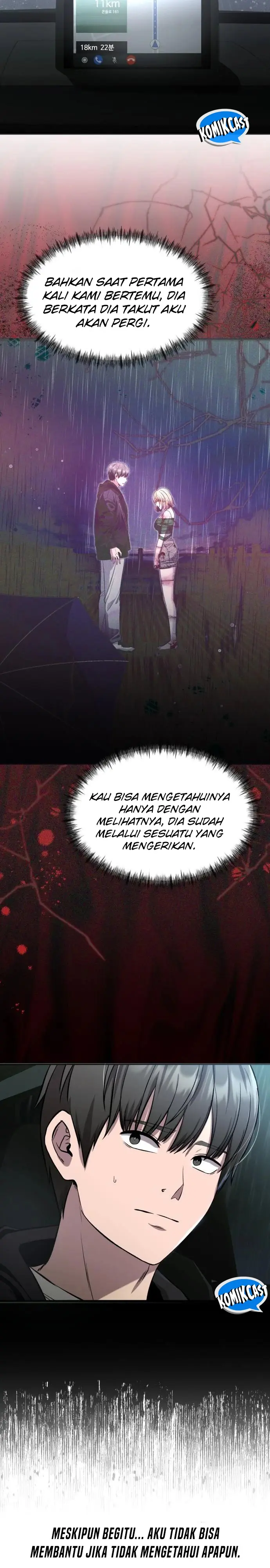 Halaman 17 dari Heart-Pounding Ghostly Poem Chapter 16