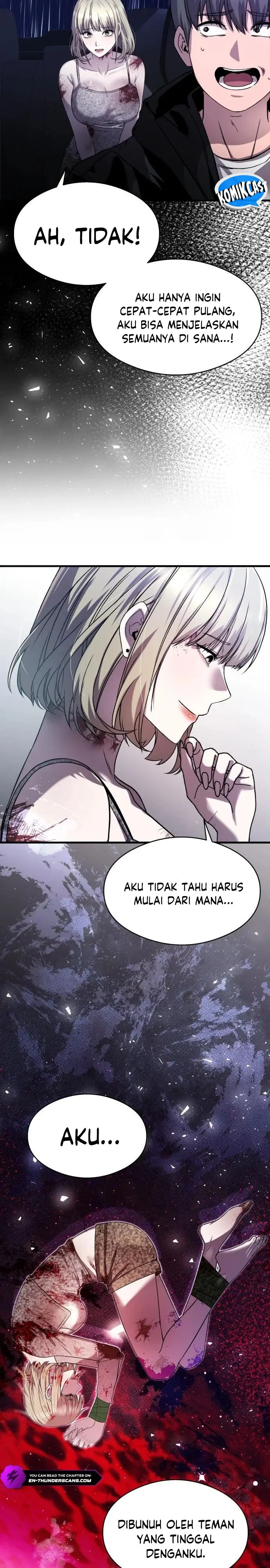 Halaman 19 dari Heart-Pounding Ghostly Poem Chapter 16