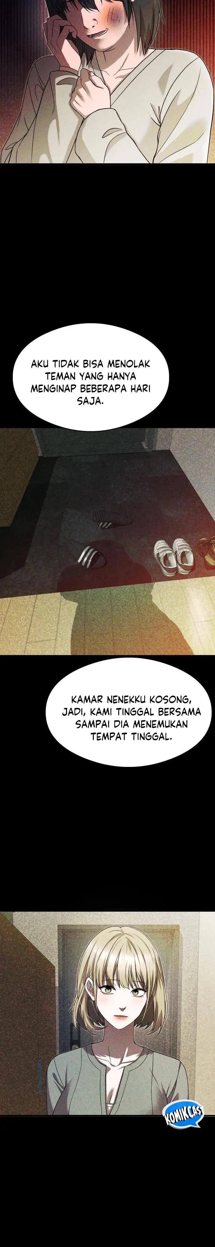 Halaman 21 dari Heart-Pounding Ghostly Poem Chapter 16
