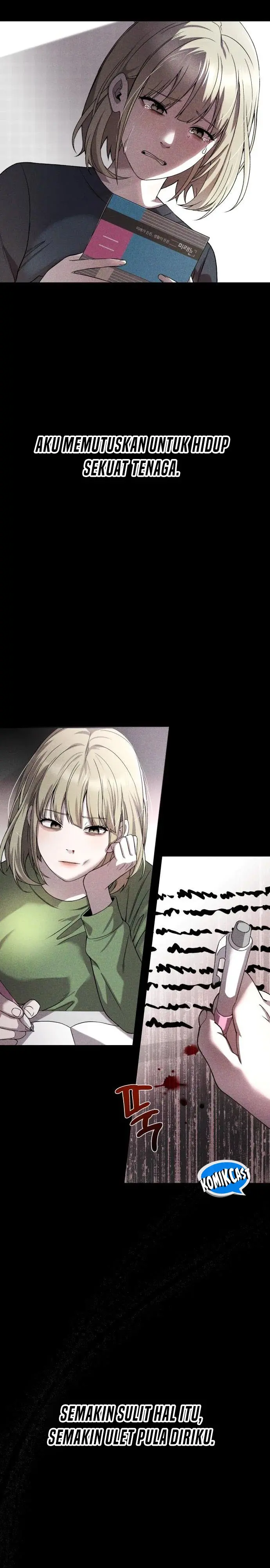 Halaman 13 dari Heart-Pounding Ghostly Poem Chapter 17