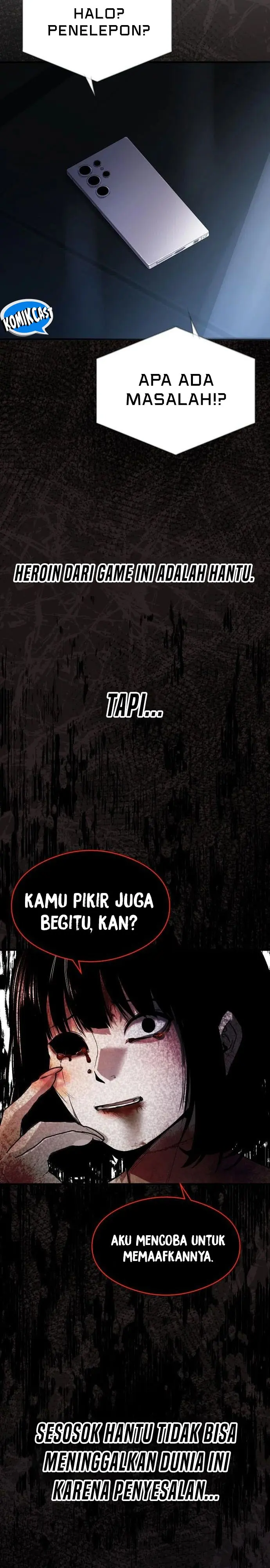 Halaman 25 dari Heart-Pounding Ghostly Poem Chapter 17