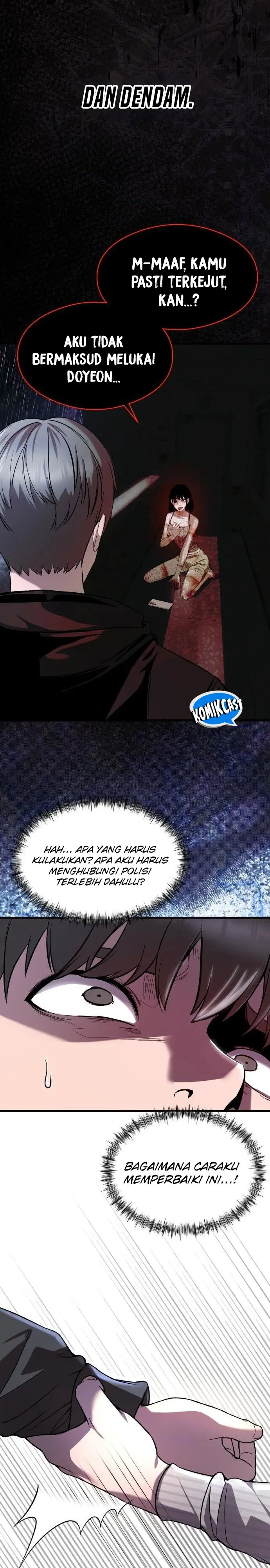 Halaman 26 dari Heart-Pounding Ghostly Poem Chapter 17
